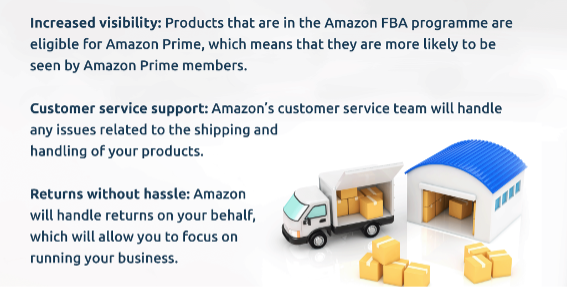 Other benefits of Amazon’s FBA Program